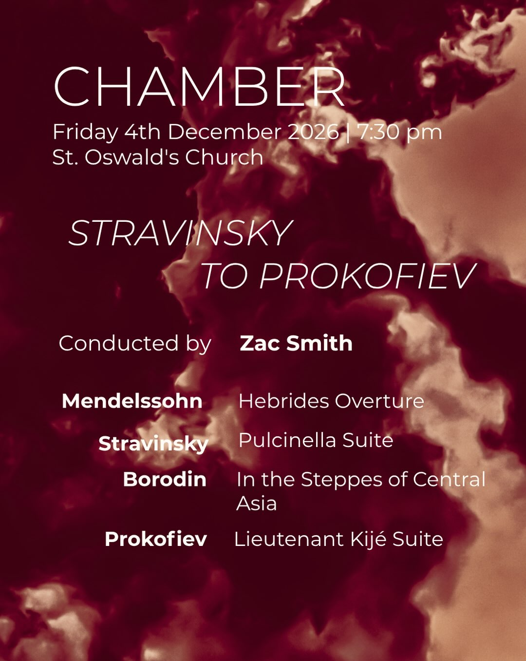 DUOS Chamber Orchestra Concert Instagram post