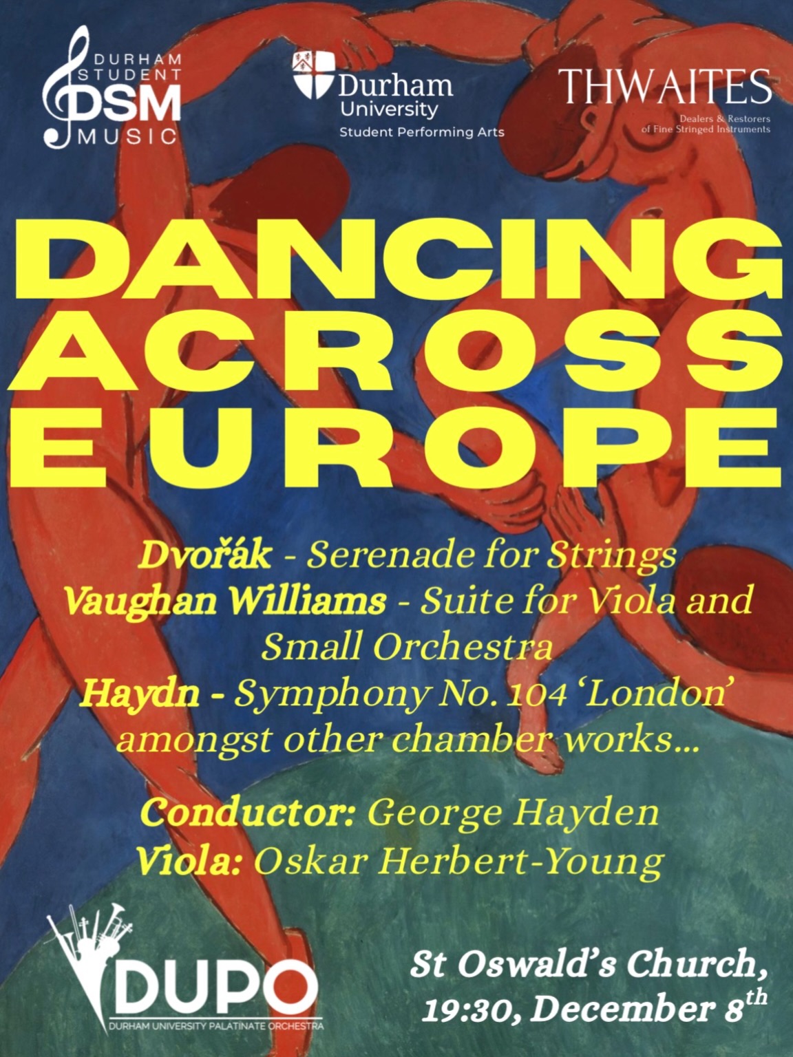 Dancing Across Europe: Palatinate Orchestra Concert Instagram post