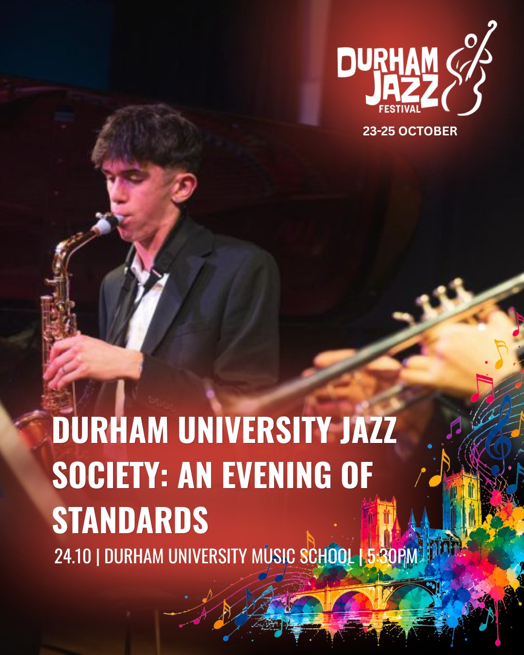 Durham University Jazz Society: An Evening of Standards Instagram post