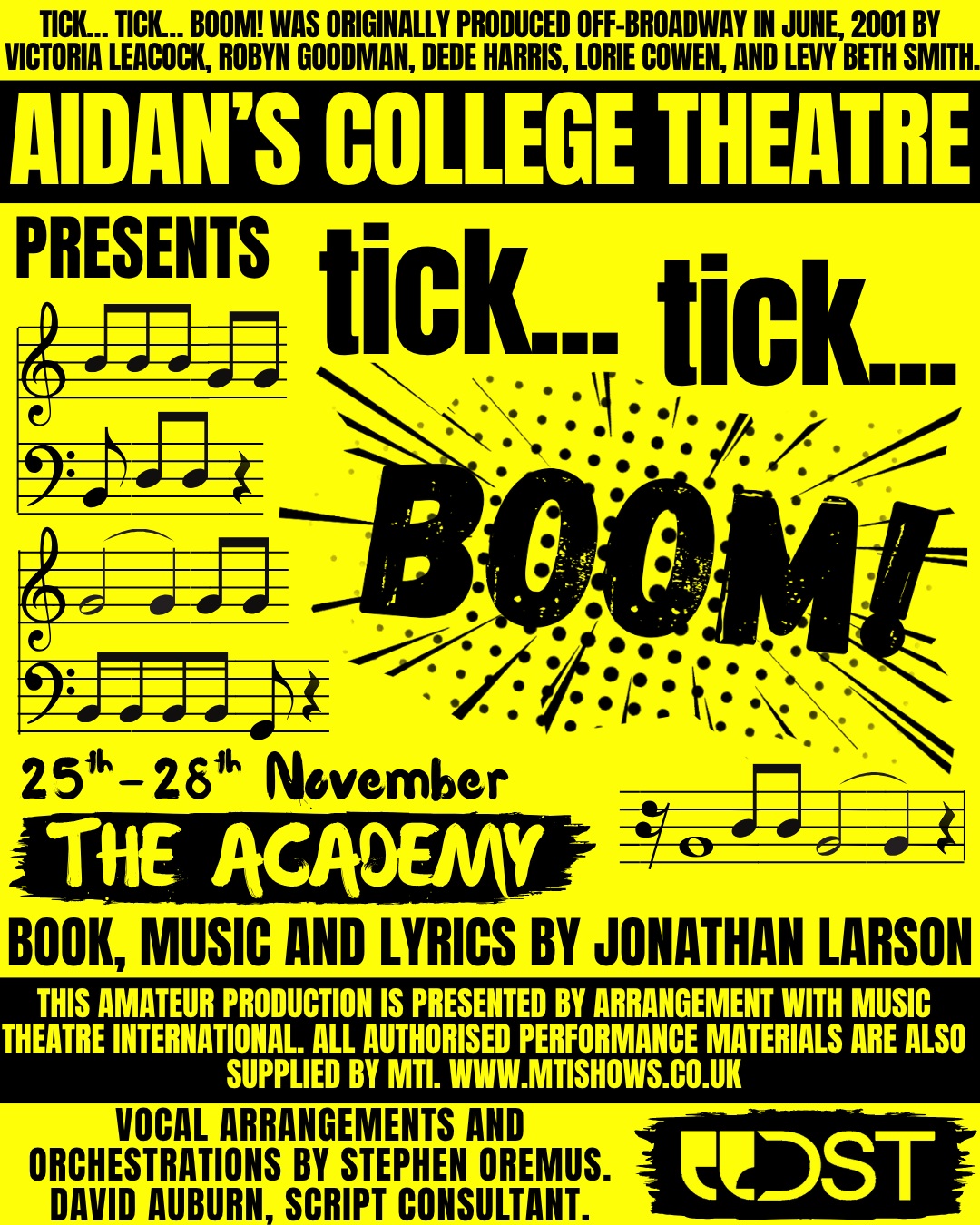 tick, tick... BOOM! Instagram post