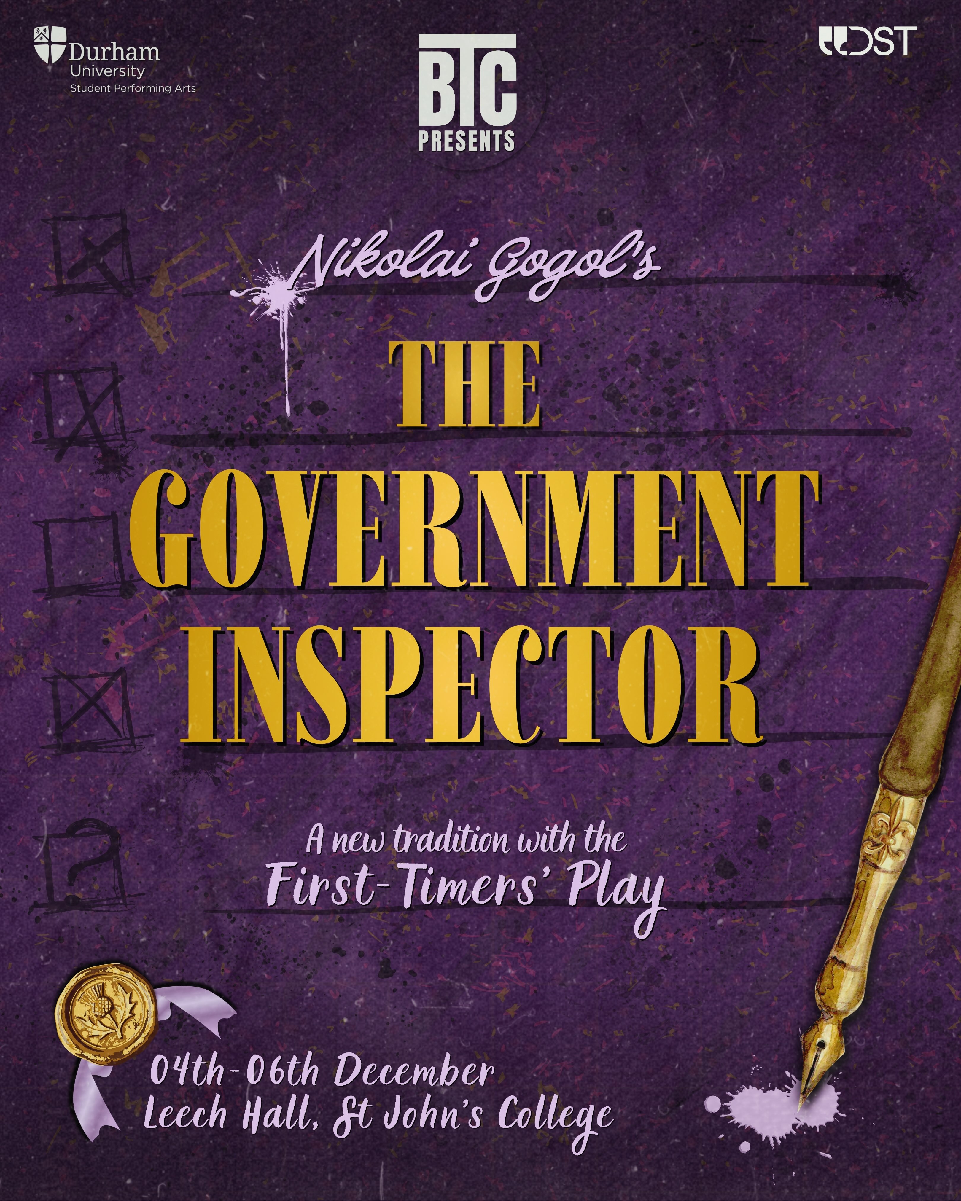 The Government Inspector Instagram post