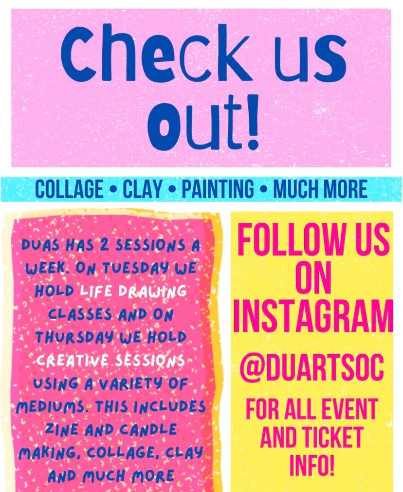 DUAS Thursday Creative Sessions Instagram post