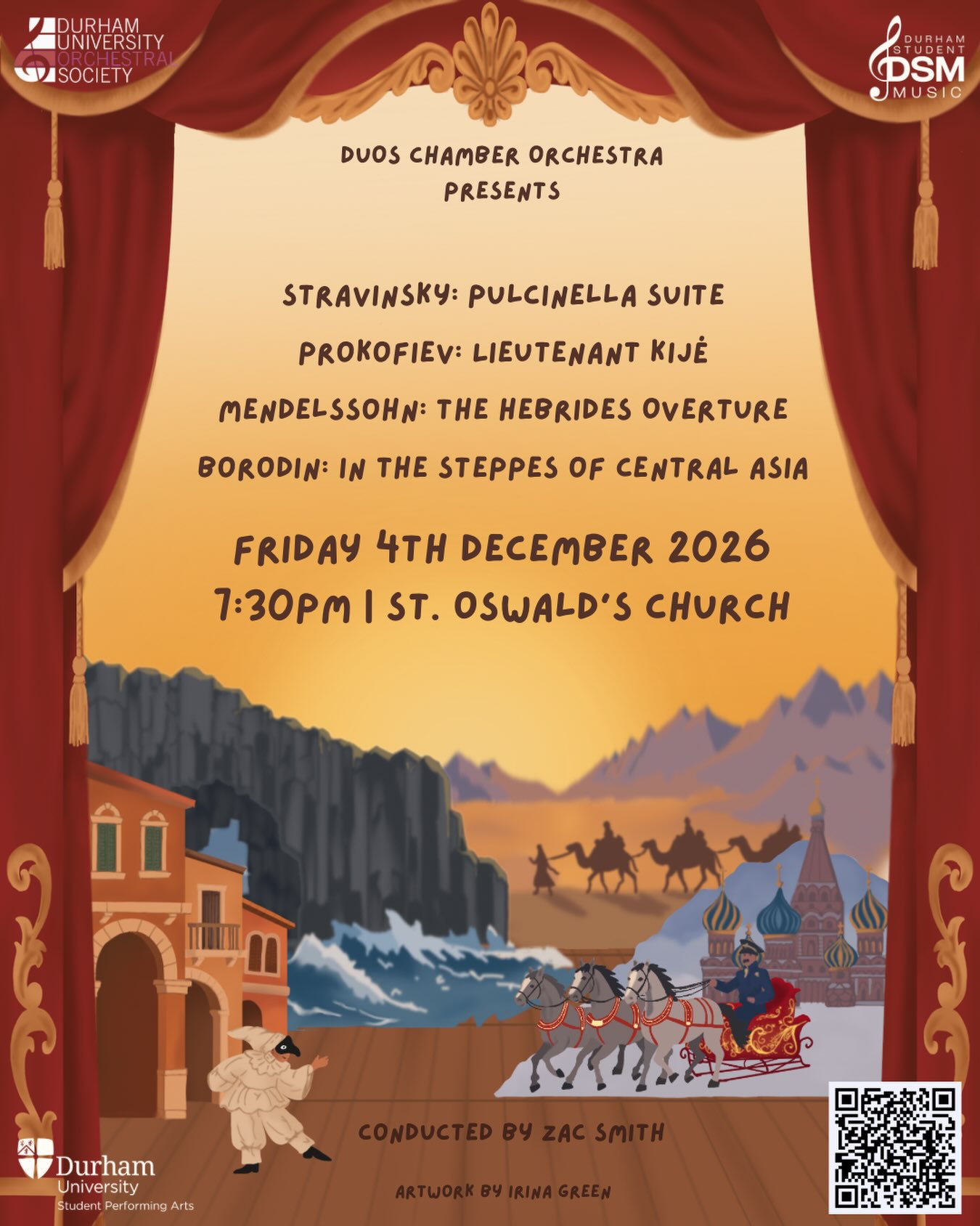 Stravinsky to Prokofiev: DUOS Chamber Orchestra Concert Instagram post