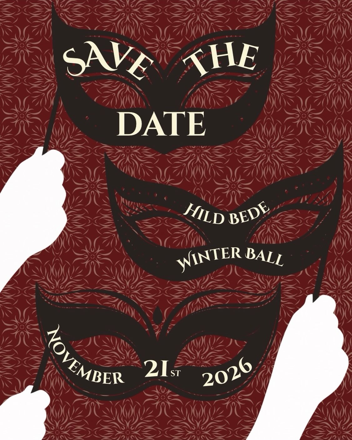 Hild Bede Winter Ball Instagram post
