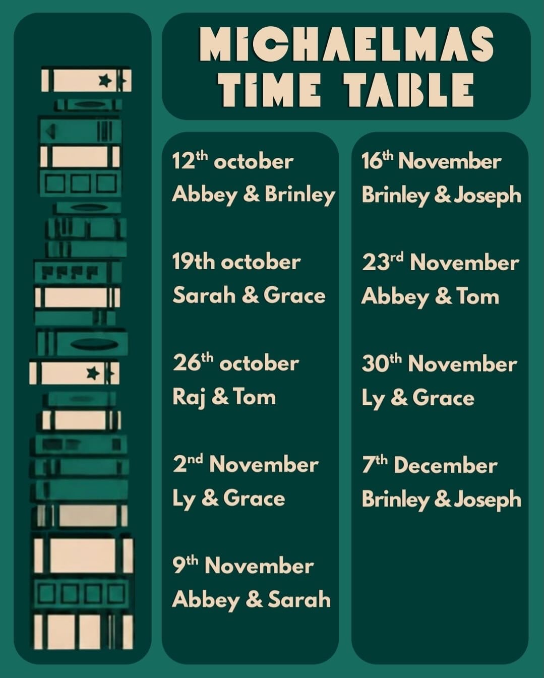 AHGS Study Room Drop-in — 7 December Instagram post
