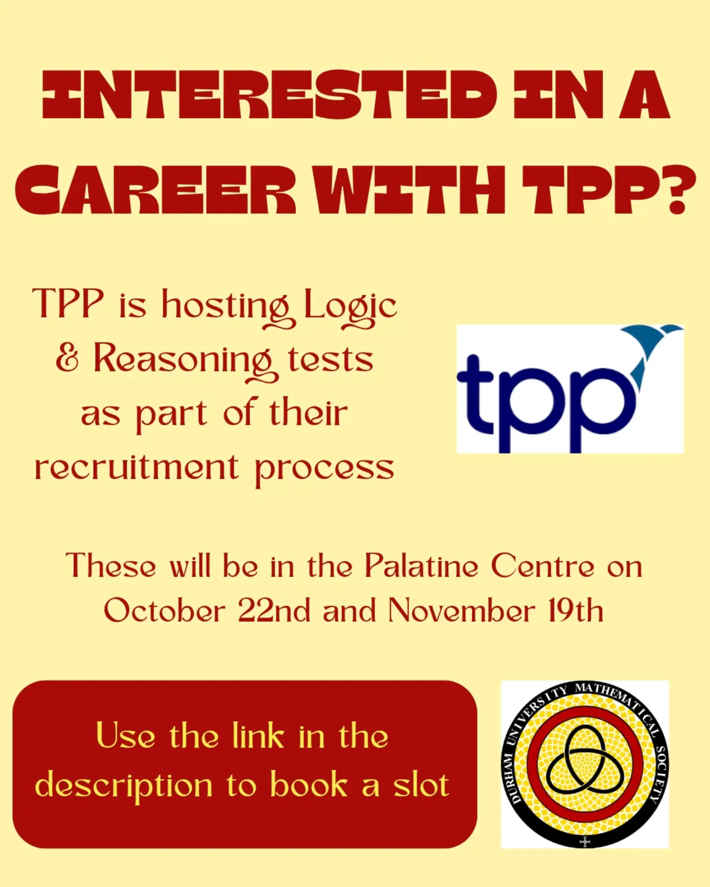 TPP Logic and Reasoning Test — 22 October Instagram post