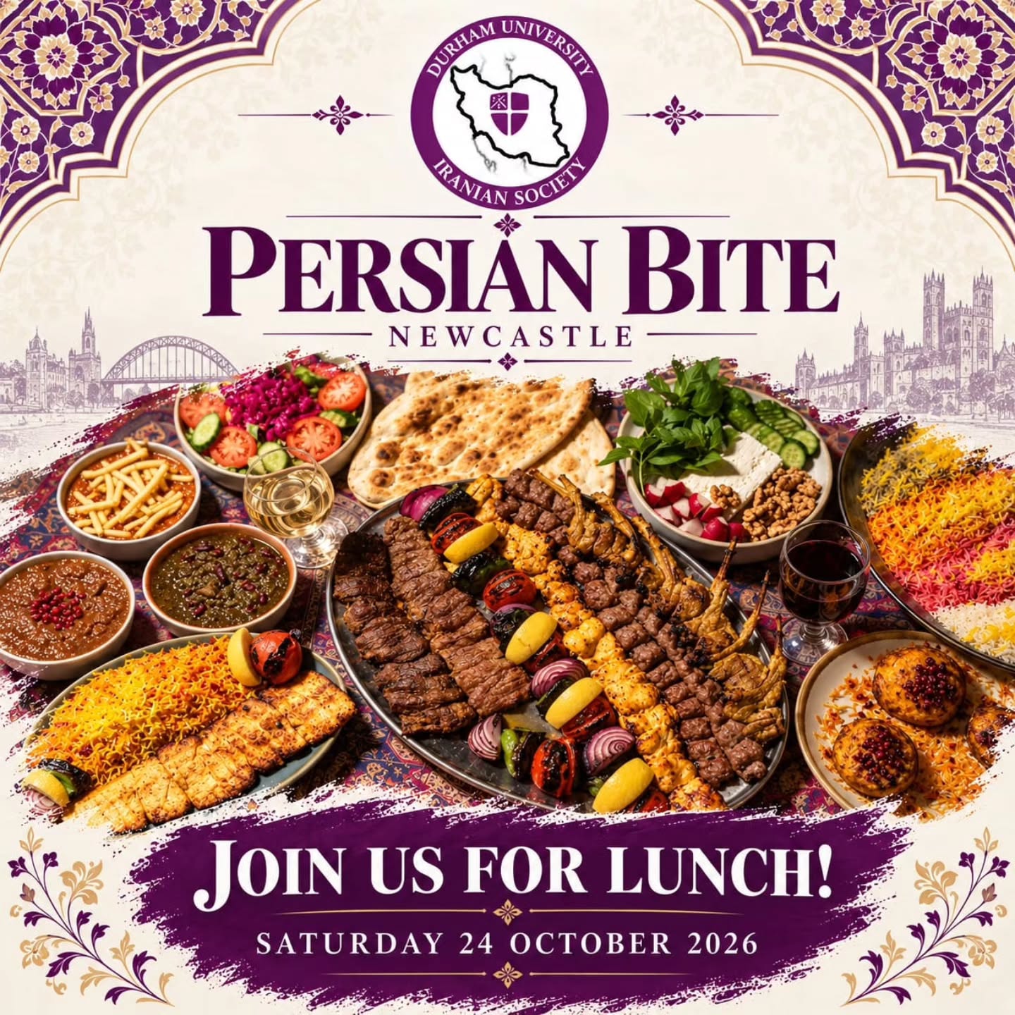 Persian Bite Lunch Instagram post